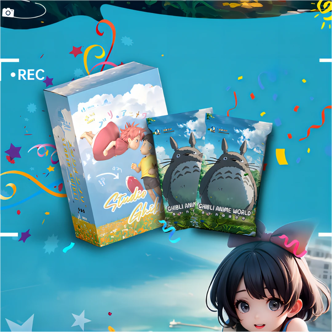 【福利拆盒】《宫崎骏》逗趣文创 卡牌盲盒(同意代拆)