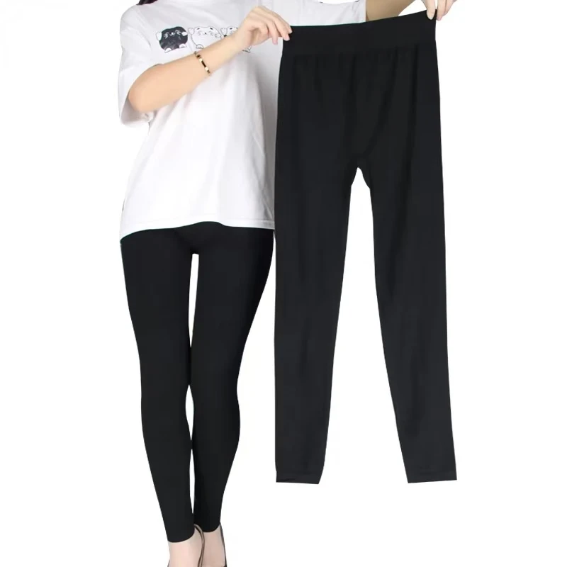 宽松加绒大码打底裤