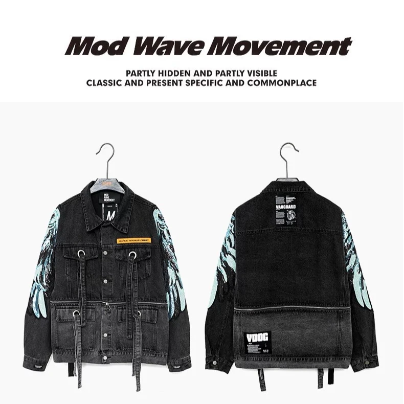 MWM木村井泓OOXOO牛仔翅膀外套MW044072206