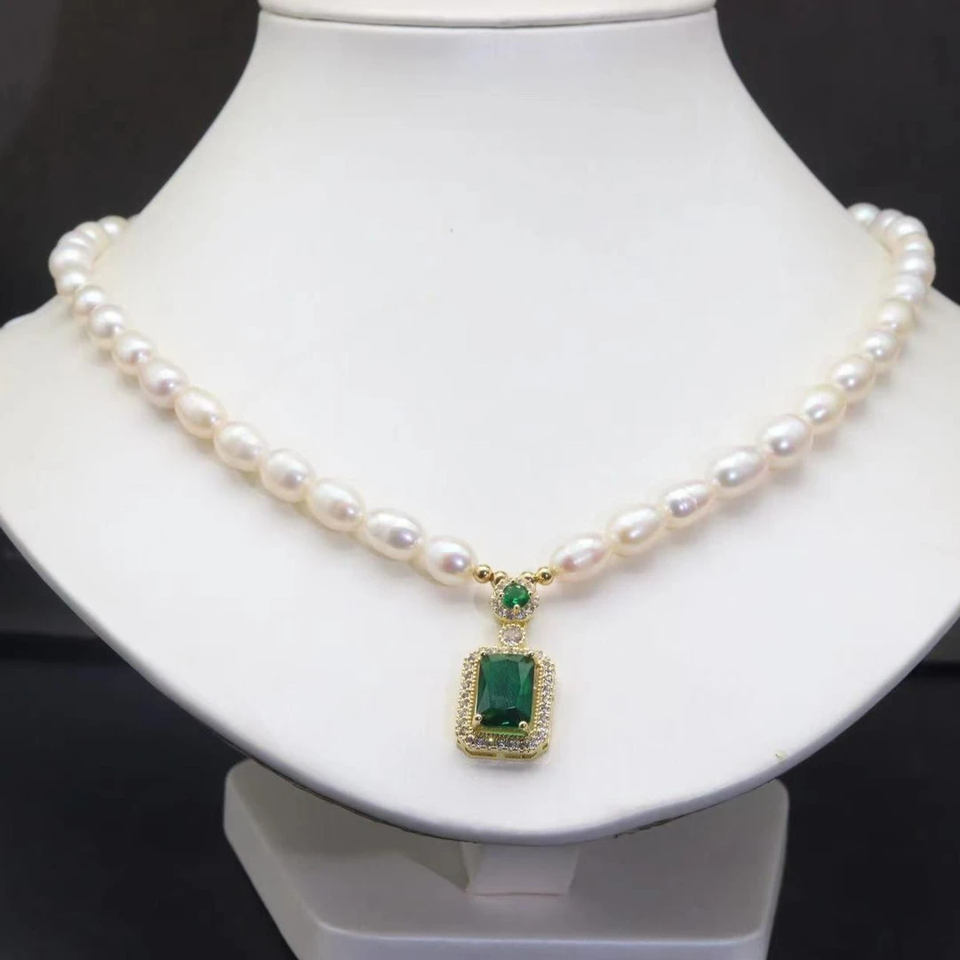 非金属珐琅项链 爱相随白色项链