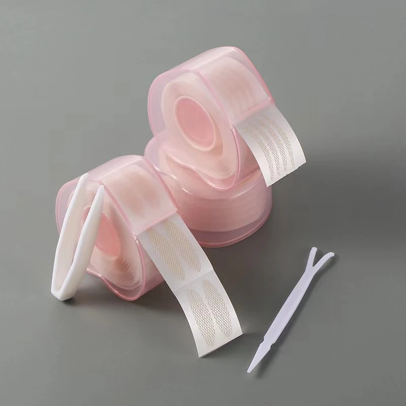 网纱蕾丝隐形双眼皮贴无痕免胶水仙女贴网状肿眼泡透气美目贴镂空