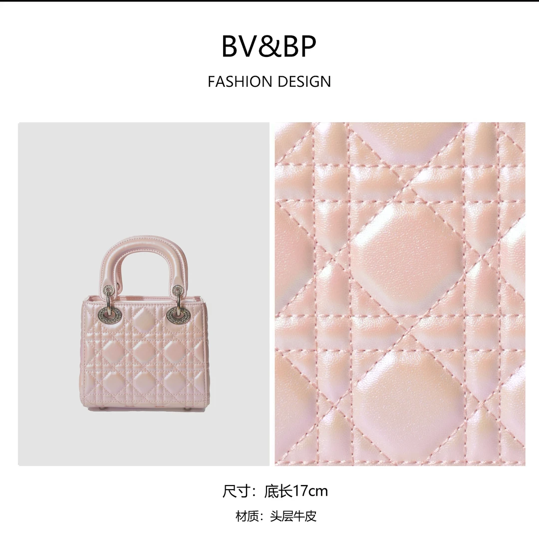 经典时尚百搭原创设计手提单肩包 BV3887-冰莓粉色