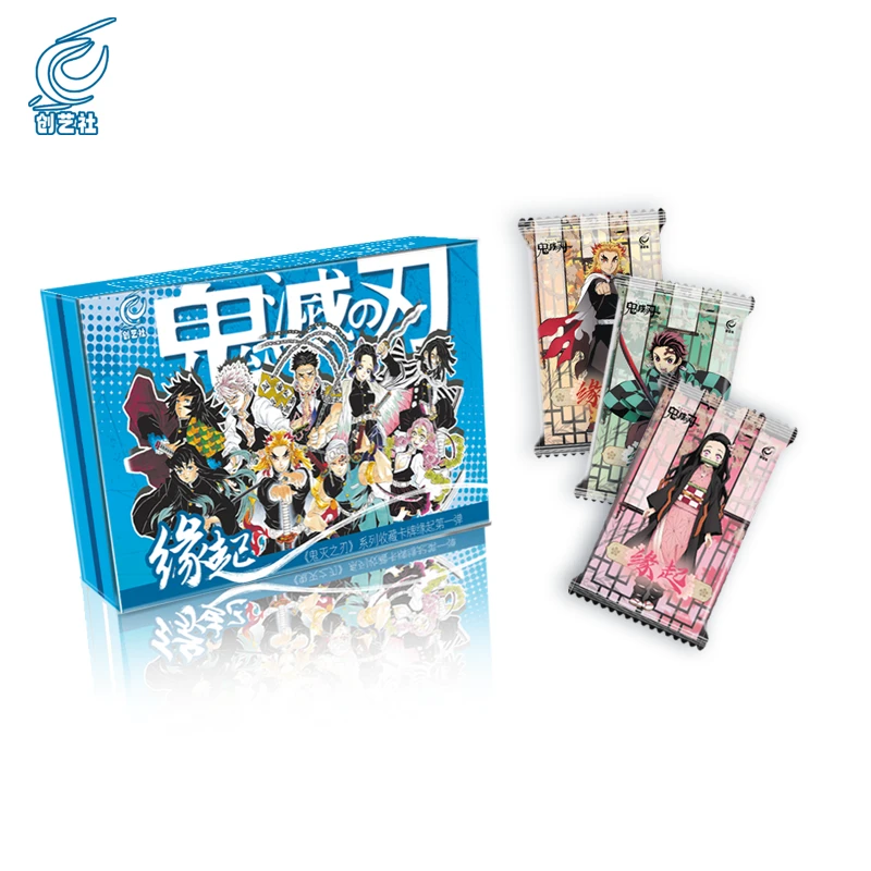 【小巴车】创艺社鬼灭之刃第一弹（缘起）收藏卡牌盲盒（默认代拆）