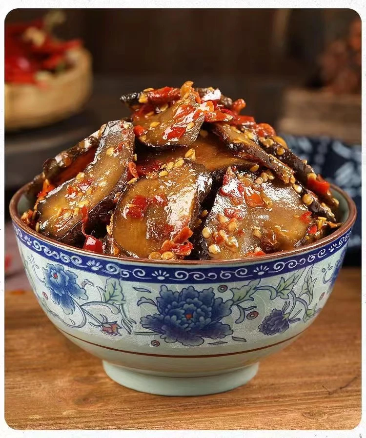 湖南特产爽口酸辣洋姜脆嫩下饭姜片美味鲜香农家腌制酸辣酱菜脆嫩