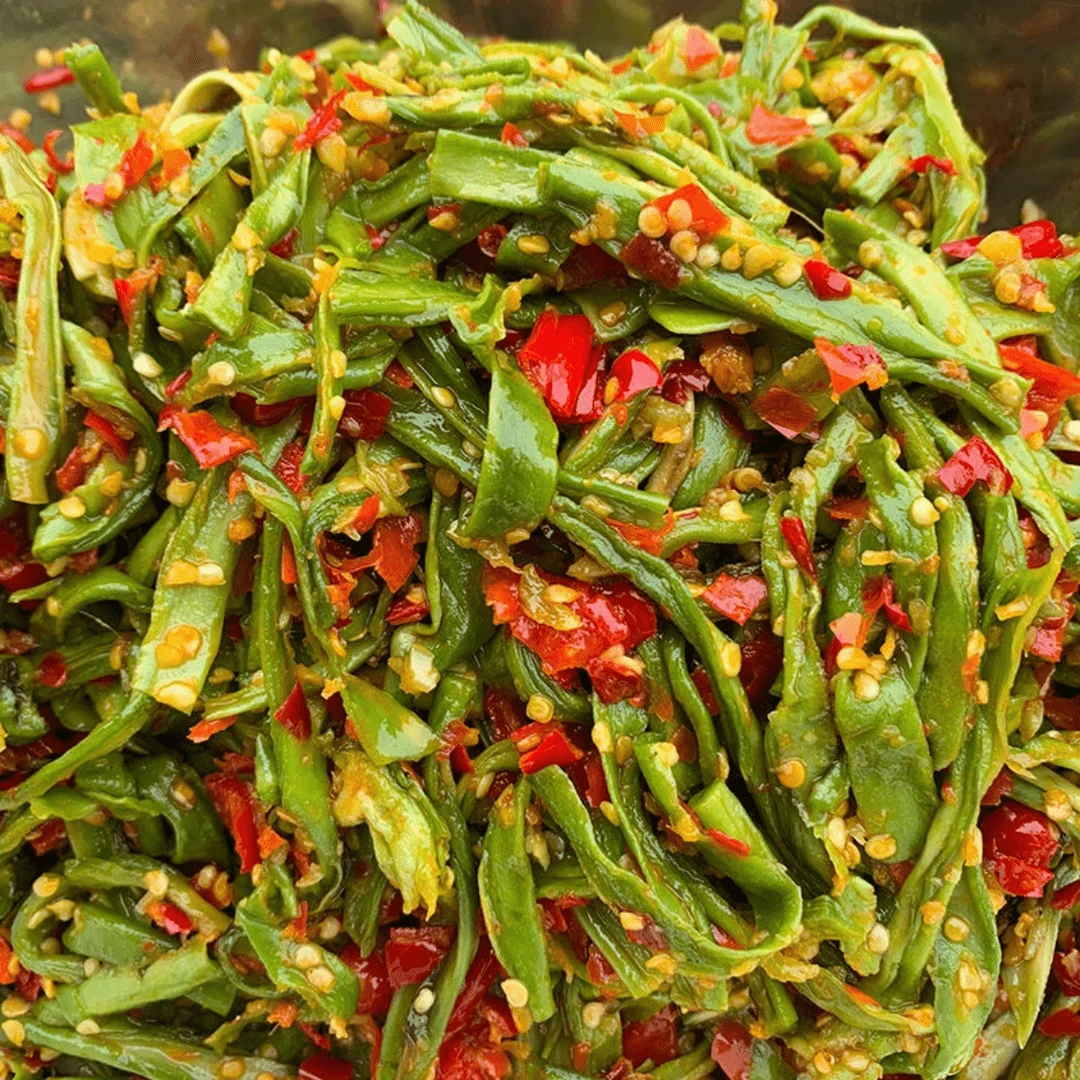 江西特产超脆嫩贡菜响菜辣椒酱香辣拌面小吃零食香辣下饭菜瓶装