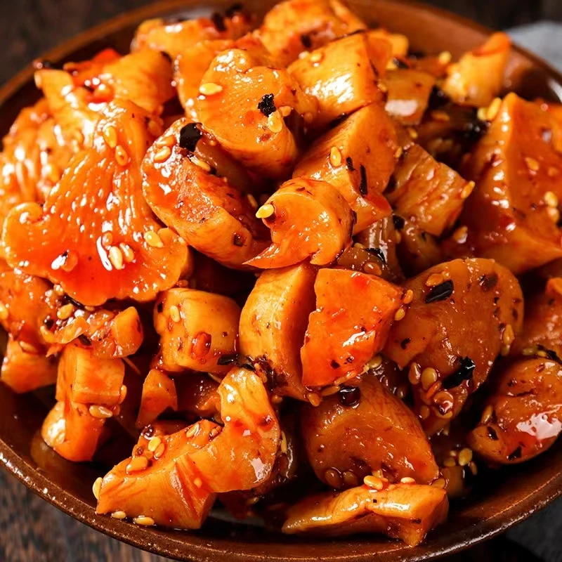 麻辣脆萝卜丁下饭菜香辣开胃咸菜四川湖南农家萝卜干榨菜泡菜瓶装