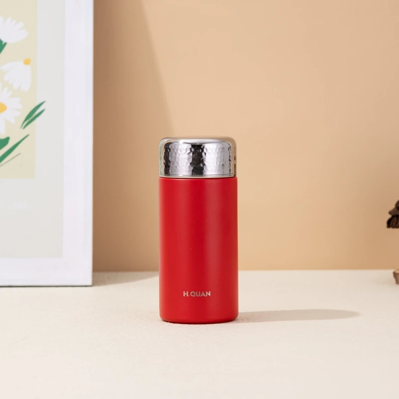 高档时尚可爱女士精致小巧保温杯简约学生家用车载便携迷你口袋杯