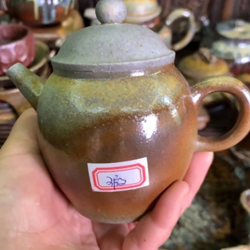 【闪购商品】紫砂茶壶纯自然高温无釉裸柴烧200