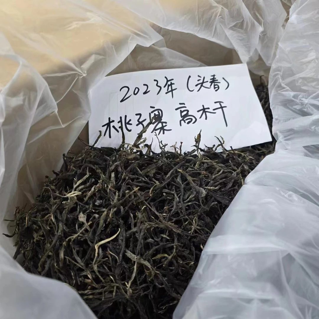 （100克）2023年桃子寨高杆头春普洱生茶散茶