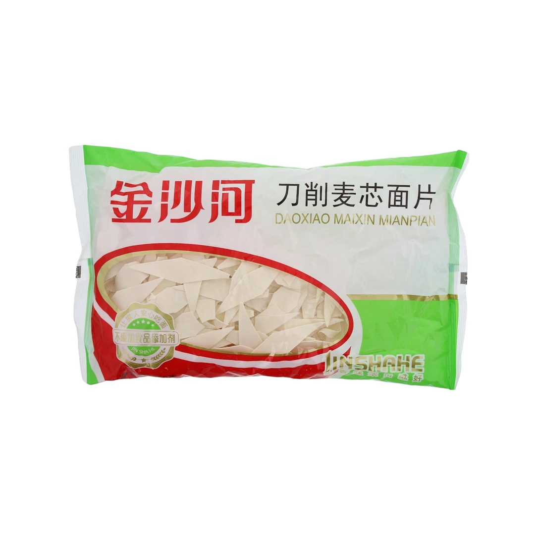 金沙河刀削麦芯面片250g