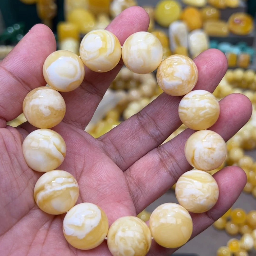 【闪购商品】琥珀裸石未镶嵌小***饰18➕44先