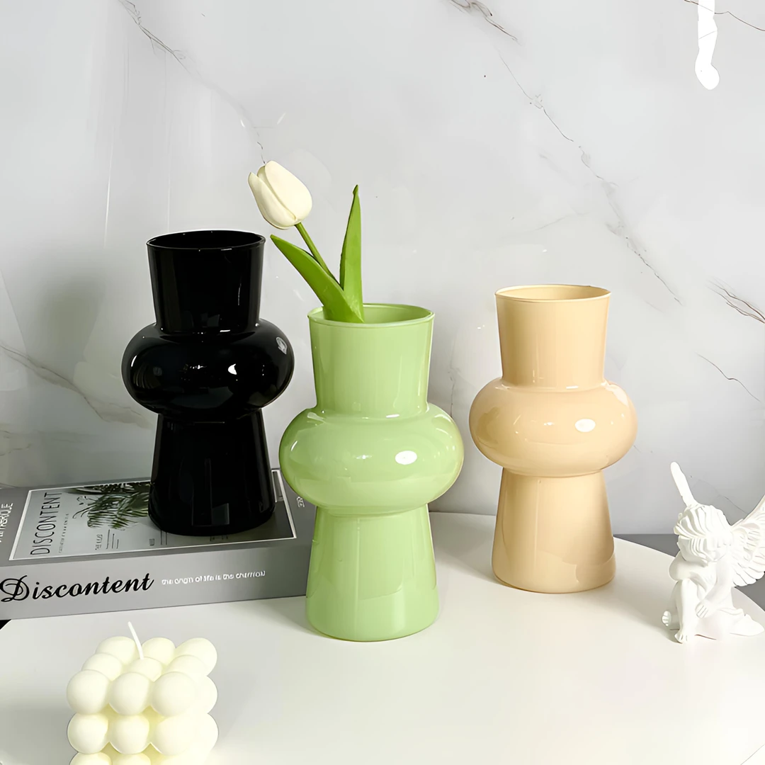 新芬顿中古灯笼北欧简约客厅桌面插花装饰花瓶花瓶水培高颜值摆件