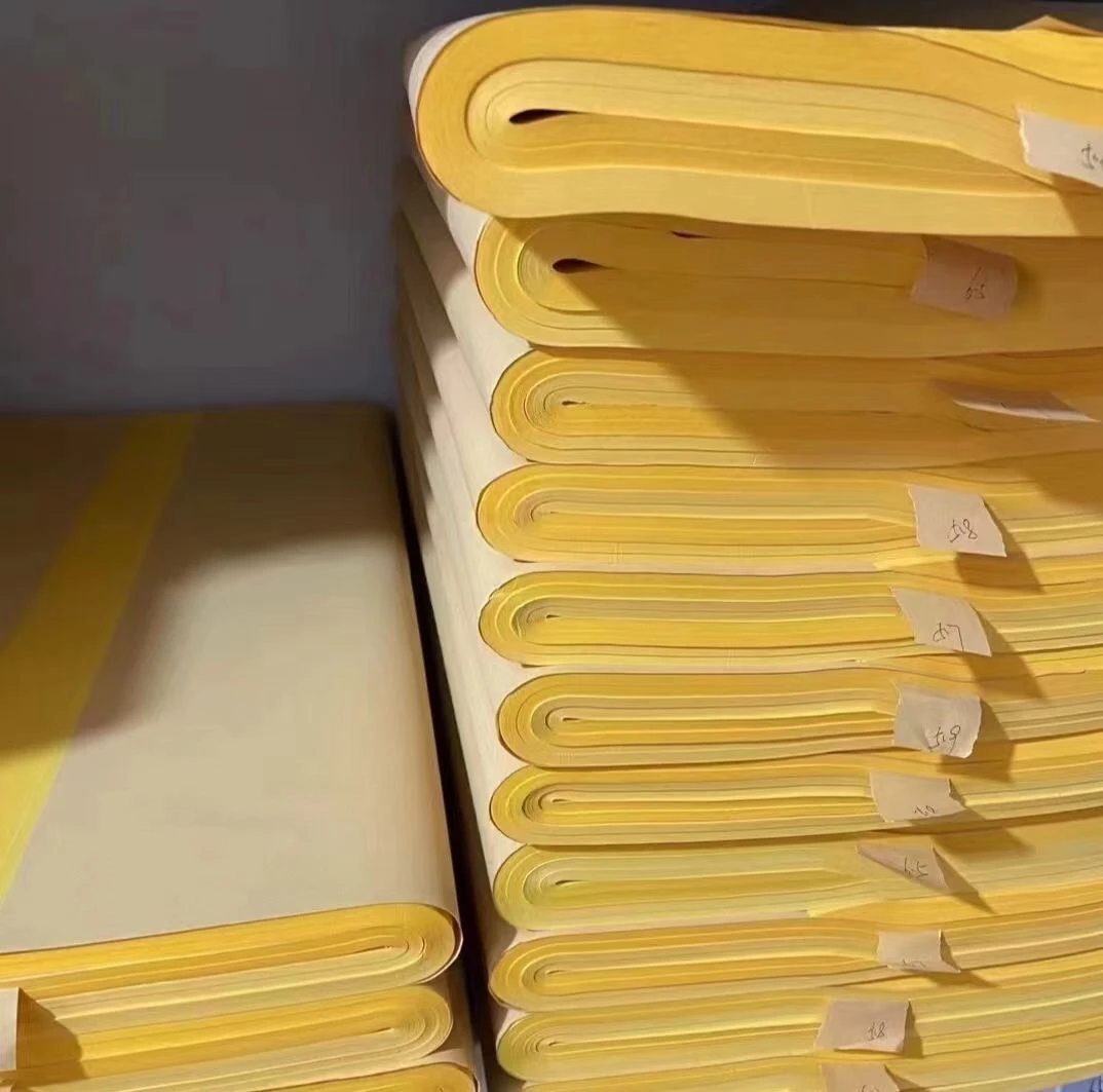 纯手工油菜黄生宣，半生熟