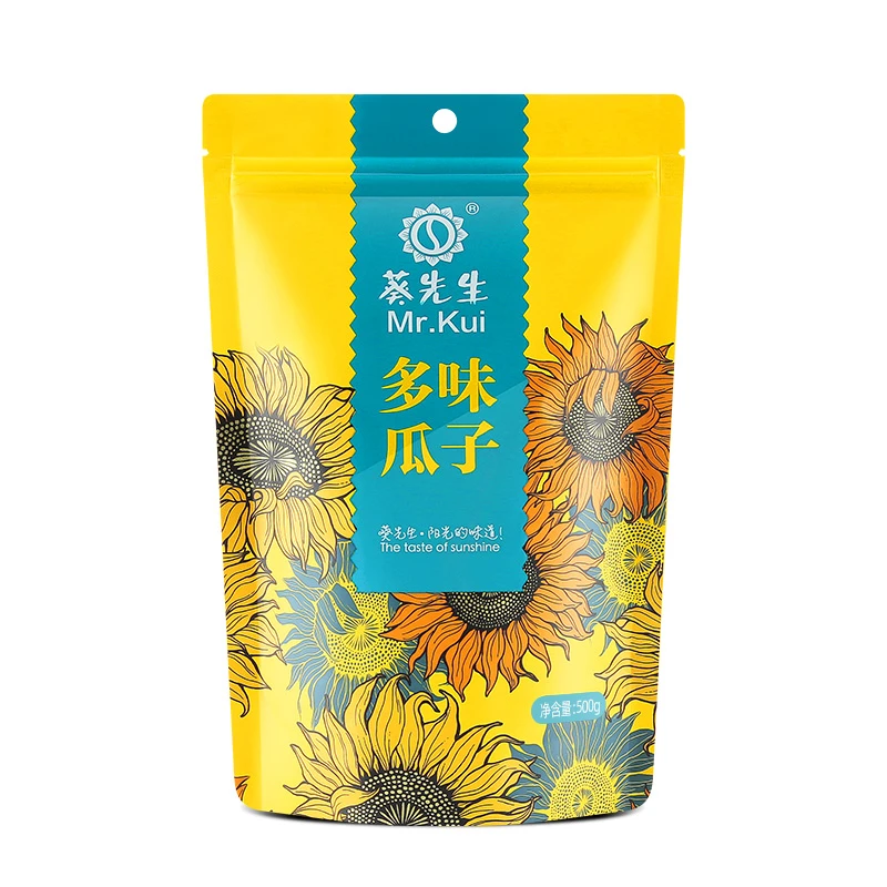 葵先生多味瓜子500克内蒙古脱皮古法手打葵花籽休闲零食