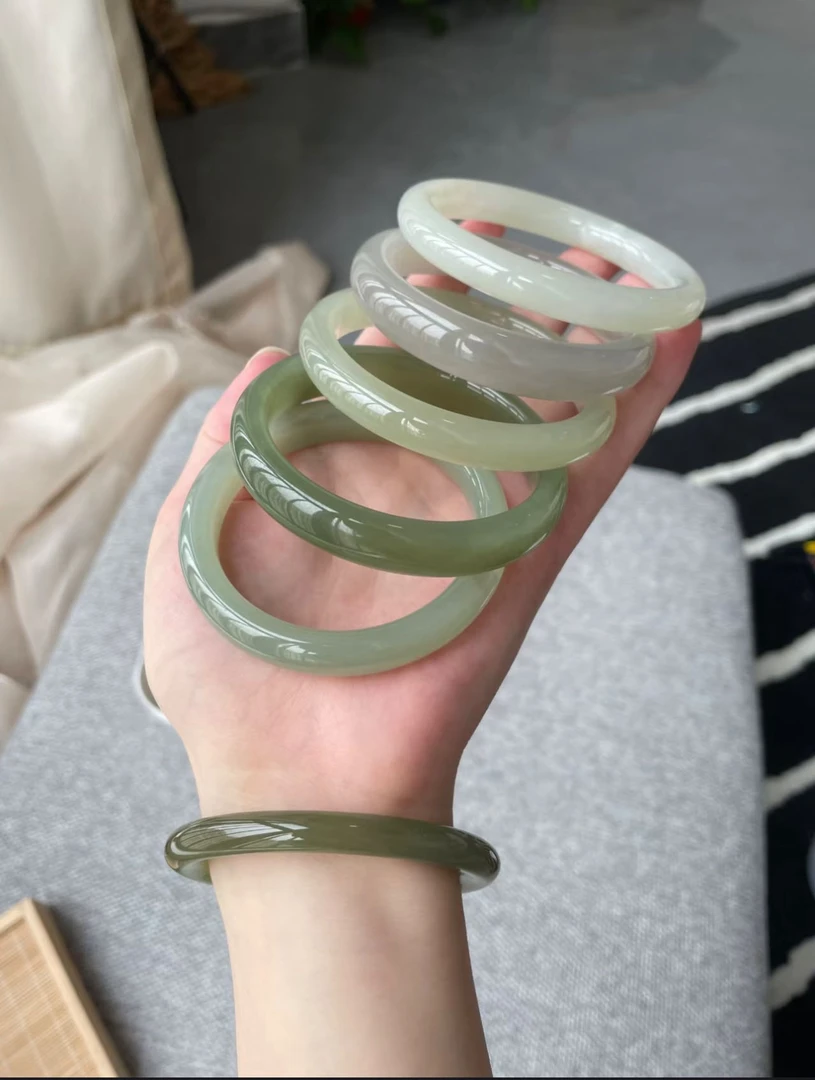 和田玉手镯圈口测量专用直播专用拍一发一多样发货拍下图片发客服