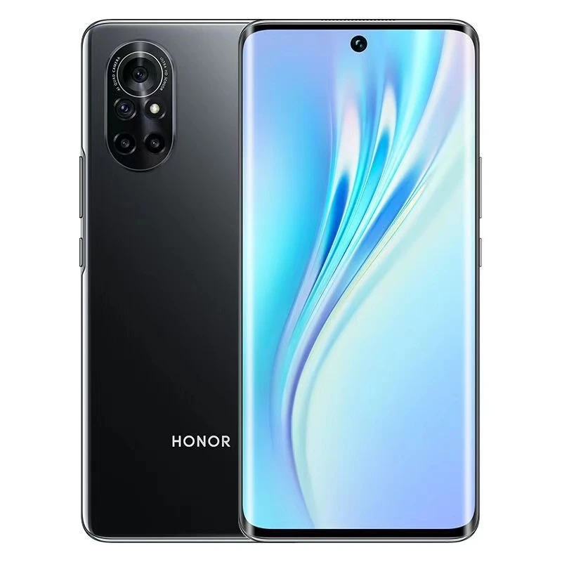 95新 honor/荣耀 v40轻奢版 5G曲屏全网通超清四纹人脸游戏手机
