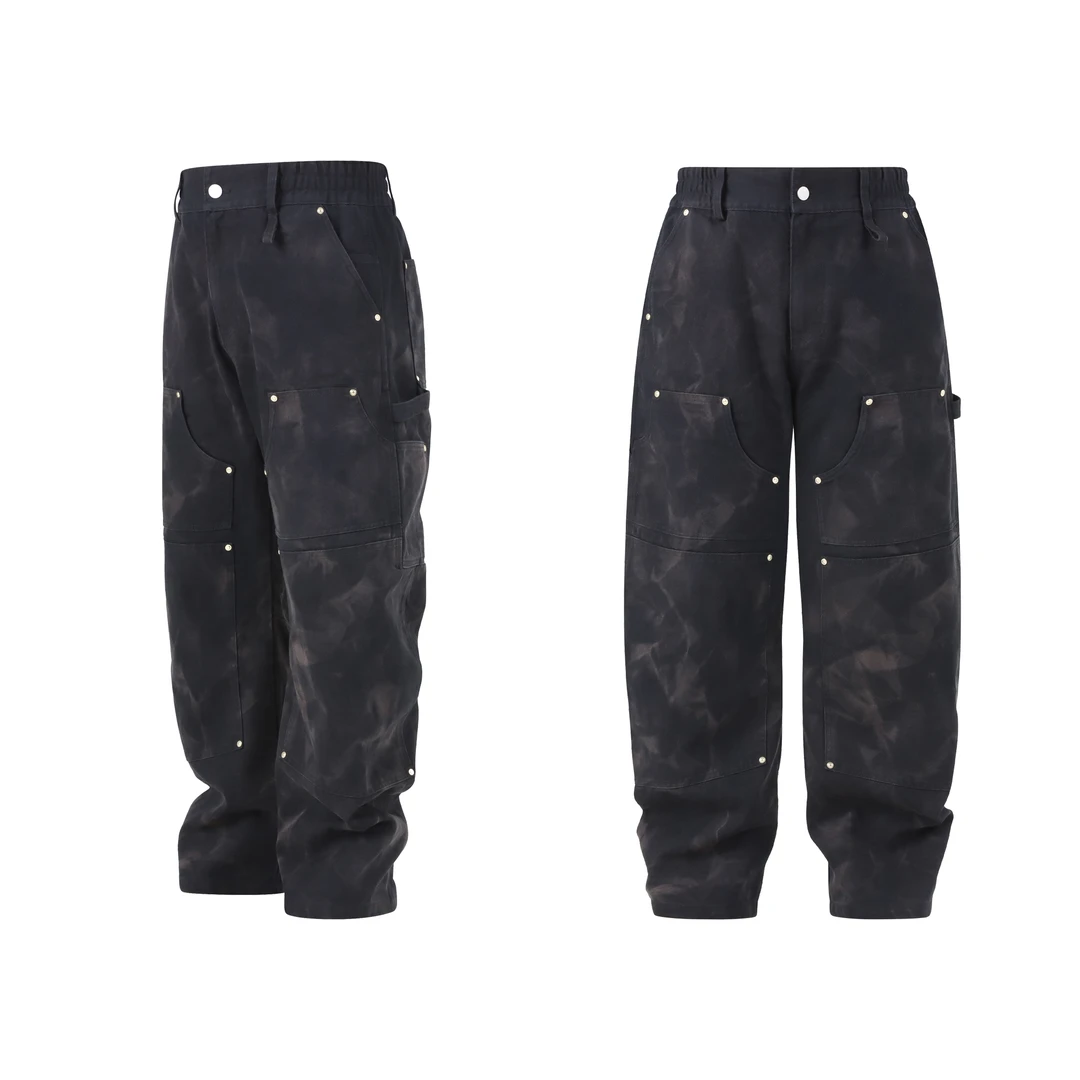 Expensive Taste 全新粗斜纹棉质多口袋水洗灯笼裤工装裤 - P09