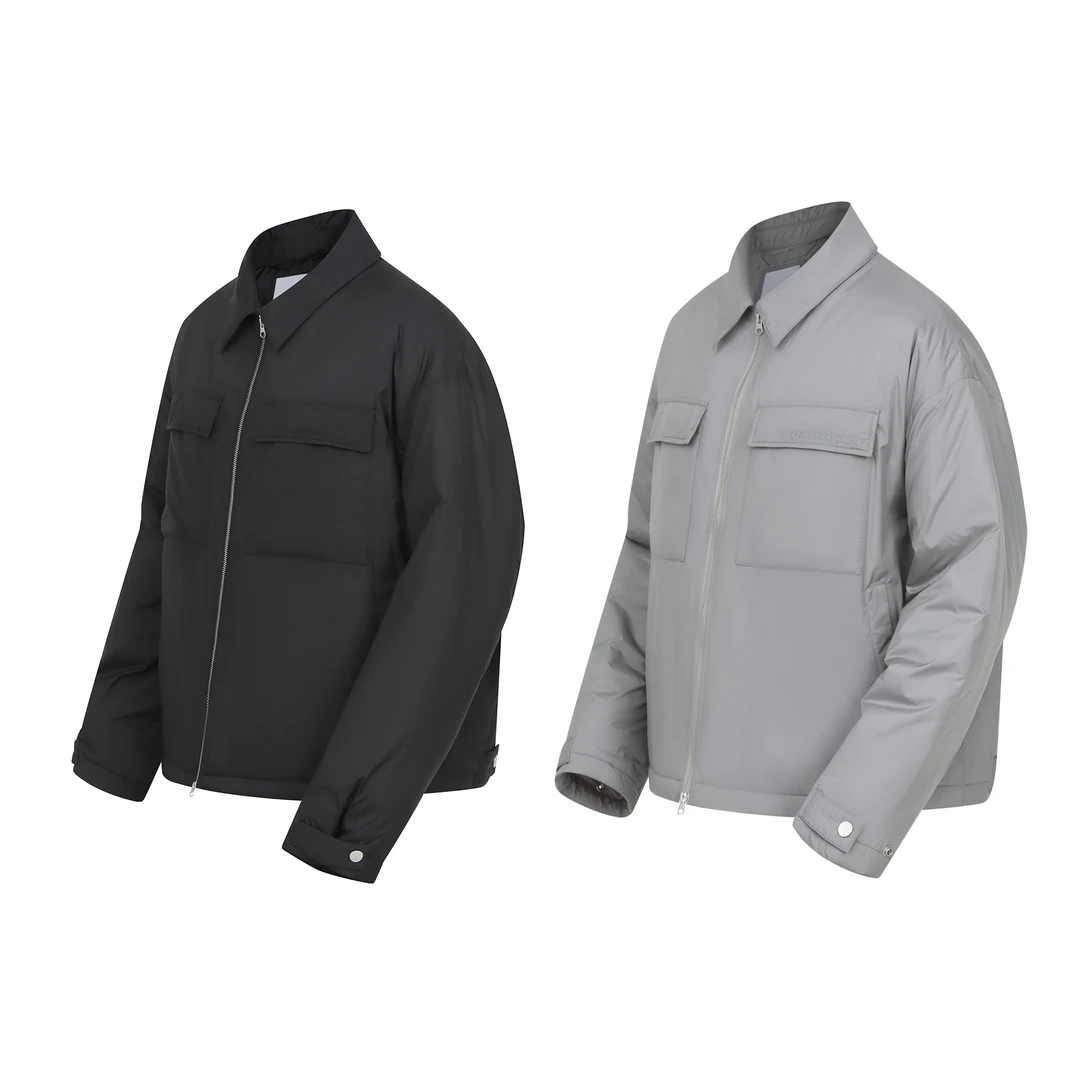 ExpensiveTaste口袋工装夹克3M长袖休闲短款哈灵顿冬季J01-3M