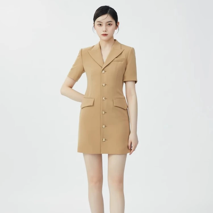 GIRDEAR/哥弟新款品质女装专柜正品夏季古早千金连衣裙