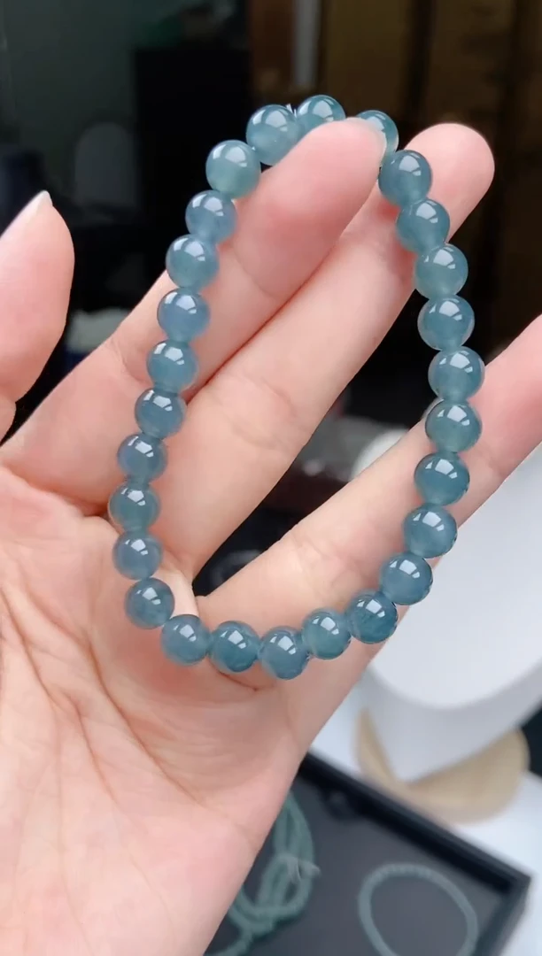 【闪购商品】翡翠手串未镶嵌多样性发货 27颗
