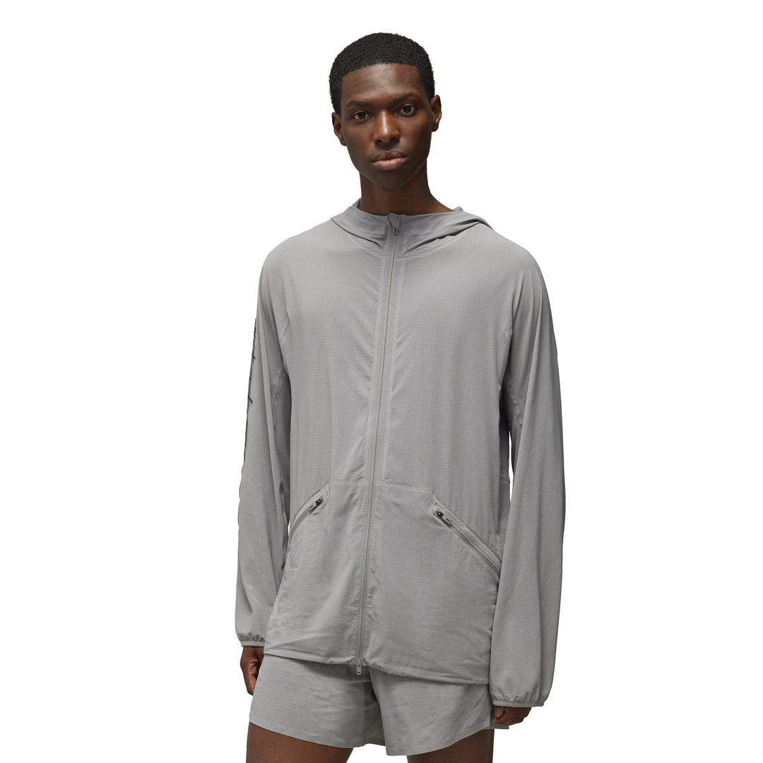 Y-3/Y-3（50-IV5637）灰色夏季透气户外休闲长袖轻薄款外套皮肤衣
