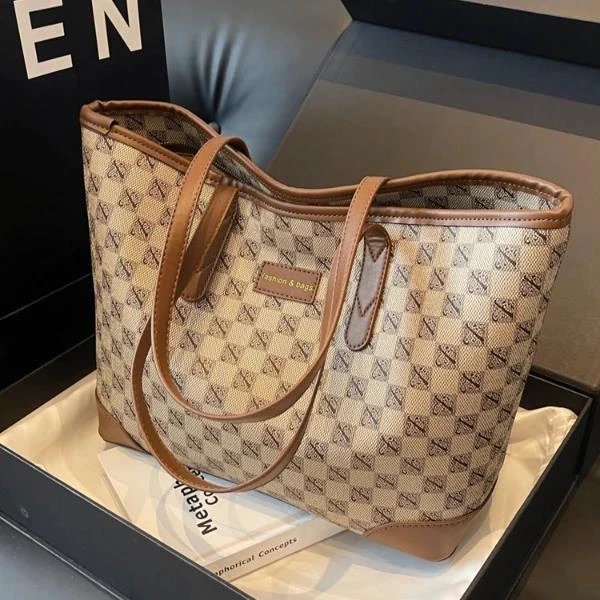 高级感包包女包2024新款潮秋冬百搭单肩包大容量通勤托特包购物袋