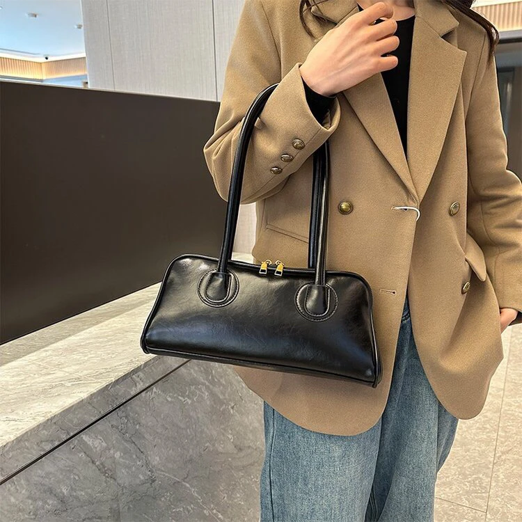 包包女新款时尚百搭高级质感单肩腋下包潮款女士小众设计师通勤包