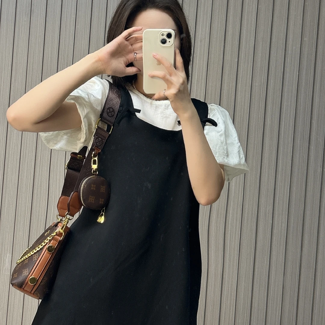 新款052-100洋气女士包包多层实用高级感经典款女包小众设计感包