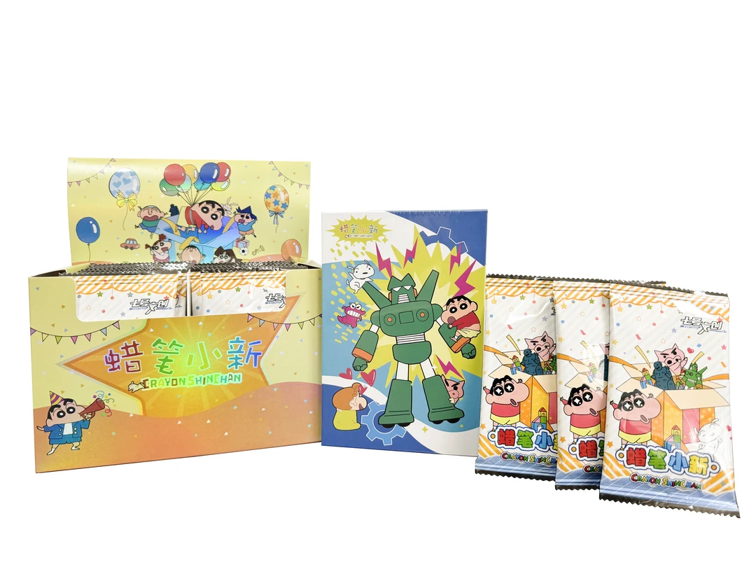 【19.9宠粉6包】国卡二创 七号文创蜡笔小新 收藏卡牌【默认代拆】