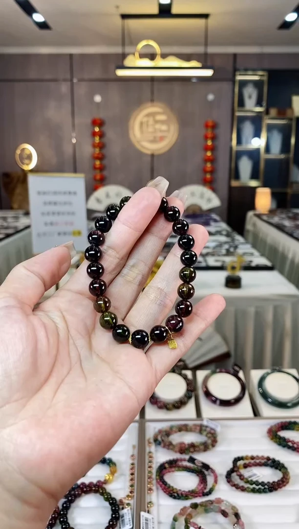 【闪购商品】碧玺单圈手串未镶嵌（多样性发一条）H
