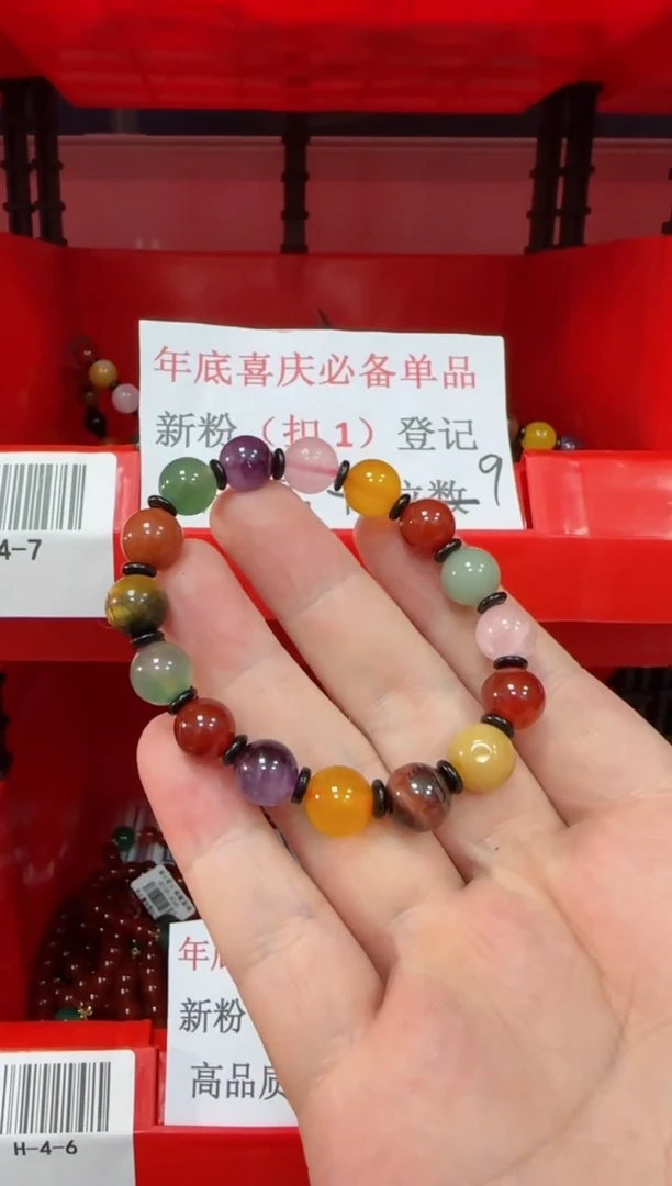 【闪购商品】紫晶单圈手串10mm+未镶嵌（多样性发一条）