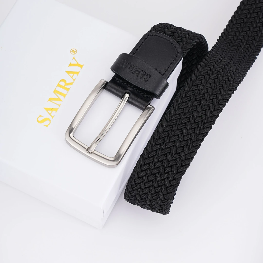 精品腰带男士时尚松紧皮带