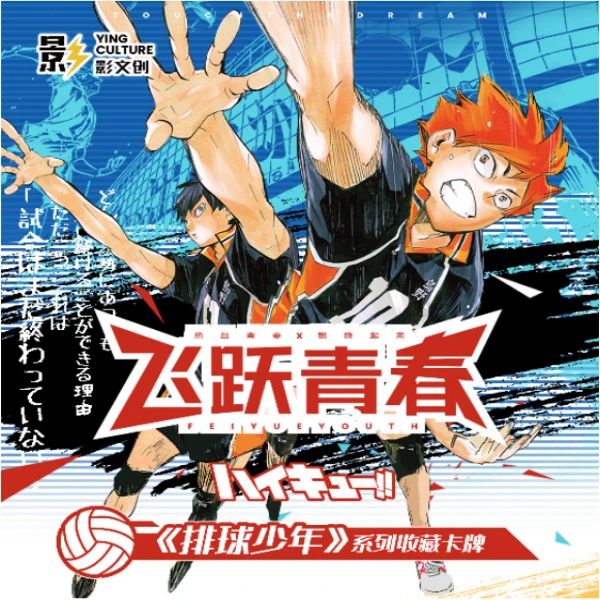 【平拆盒】影文创 排球少年-飞跃青春国卡二创盲盒收藏卡牌