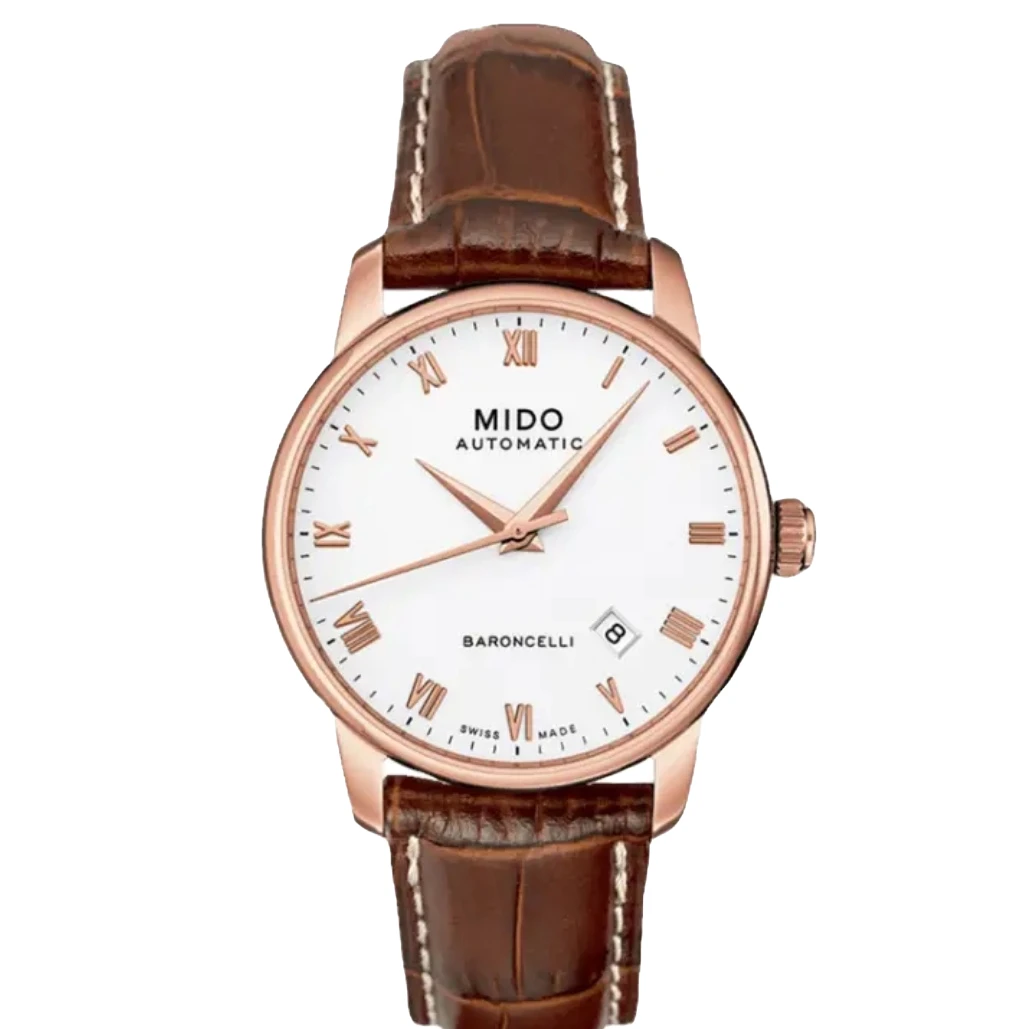95新 Mido/美度 美度/贝伦赛丽/全套盒卡/公价6800/表径 38/经 典