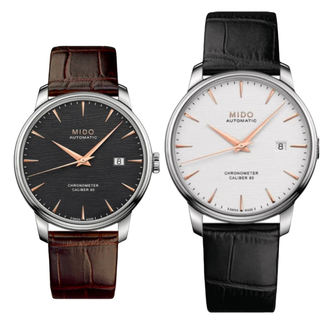 99新 Mido/美度 品众/贝伦赛丽/全套盒卡/公价10100/表径40/ 简约