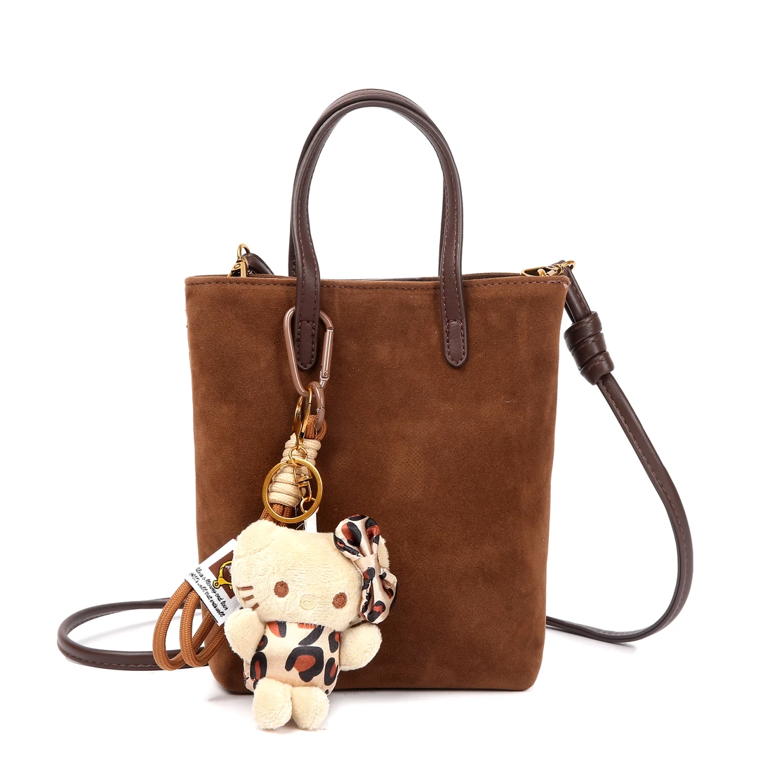 1382爱尔兰棕2025新款磨砂手提包时尚单肩包休闲潮流斜挎小包