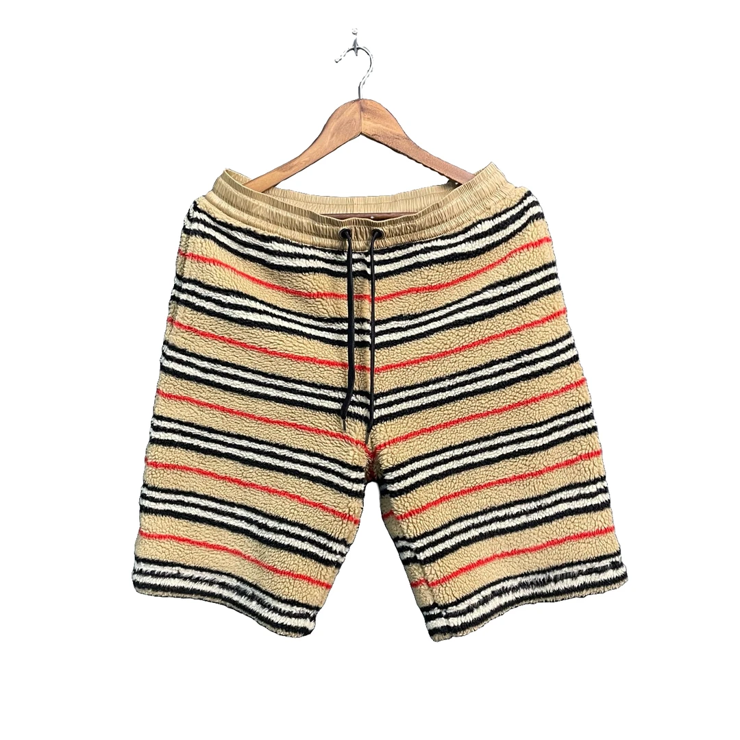 99新 BURBERRY/博柏利 格纹泰迪短裤 S码 99新