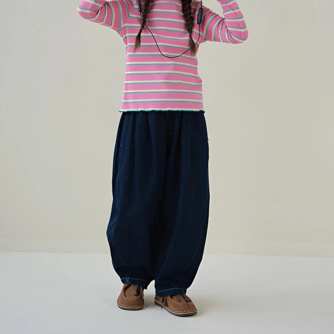 杨梅家秋季新品女童牛仔裤MKAL020