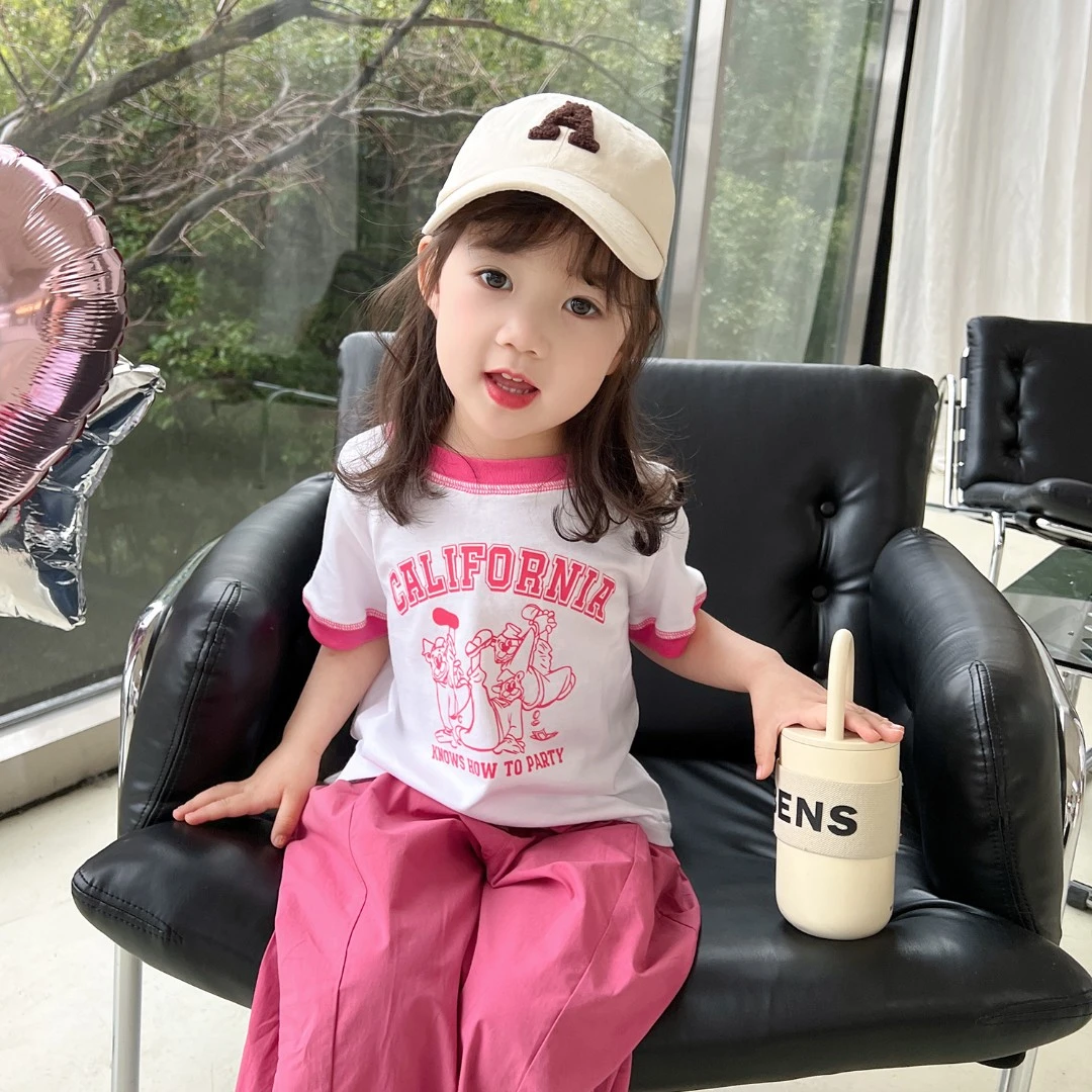 【NO退NO换】女童T恤【两件包邮】LD2028