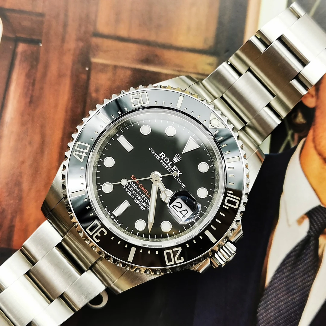 99新 Rolex/劳力士 126600/单红海使/22年全套/43表径/时尚腕表