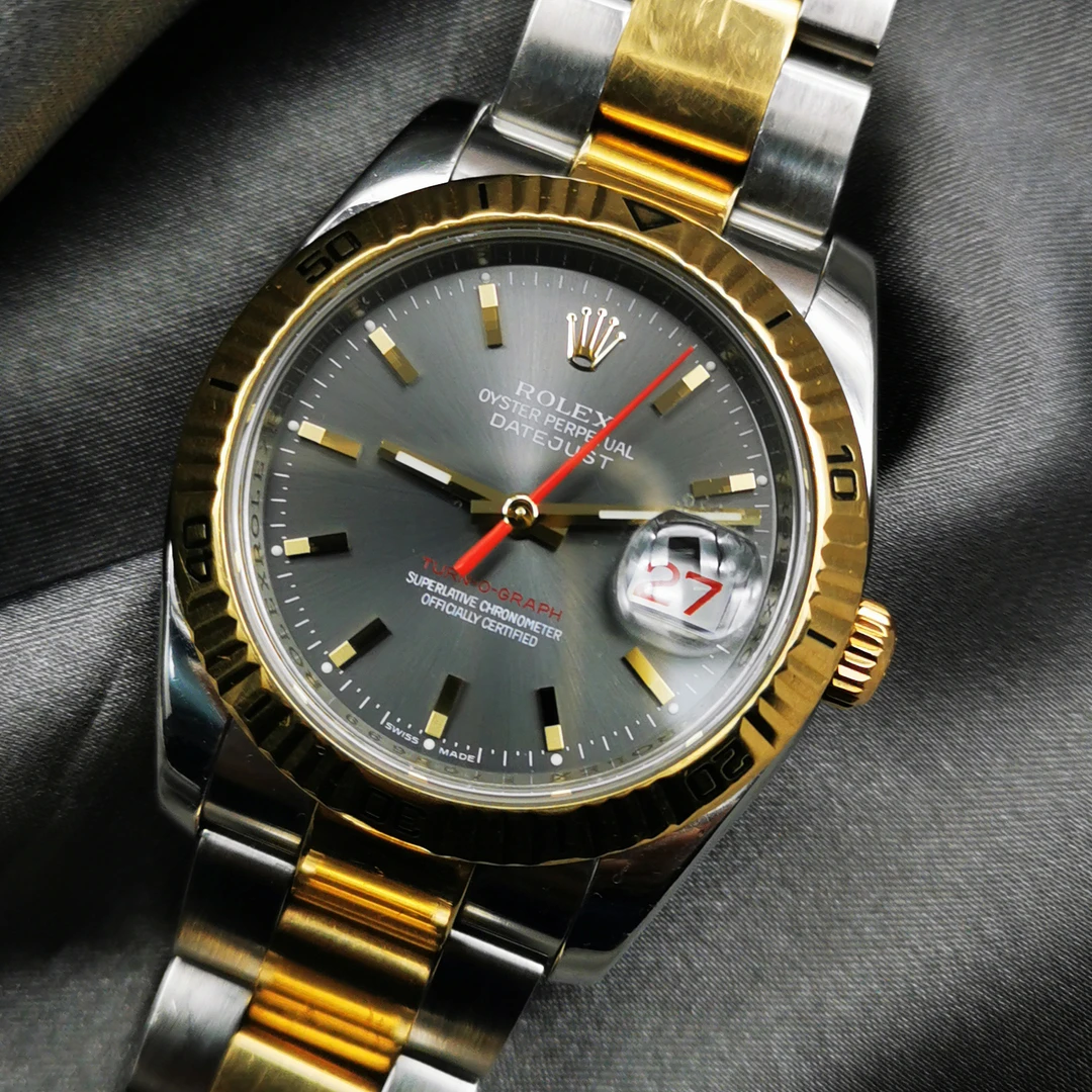 95新 Rolex/劳力士 日志经典116263/单表/36表径/夜光时尚男款