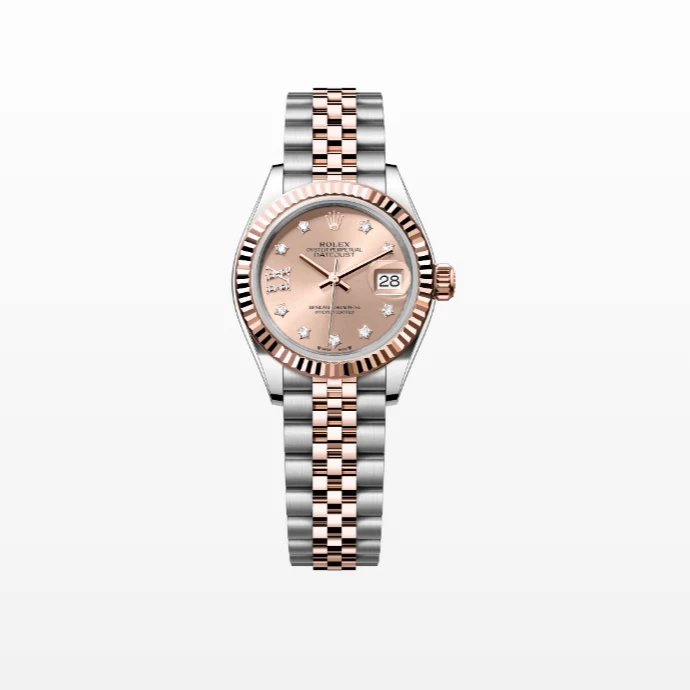 99新 Rolex/劳力士 279171/28表径粉盘带钻/22年全套精致女士腕表