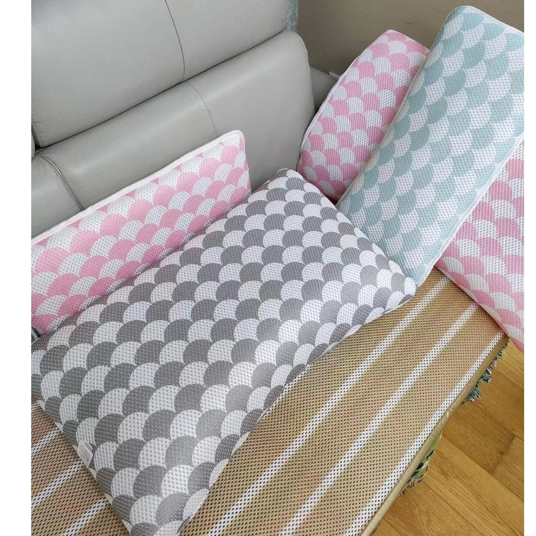 三D透气枕头可水洗可调节高度子母枕宝宝枕瑜伽辅助枕学生宿舍枕