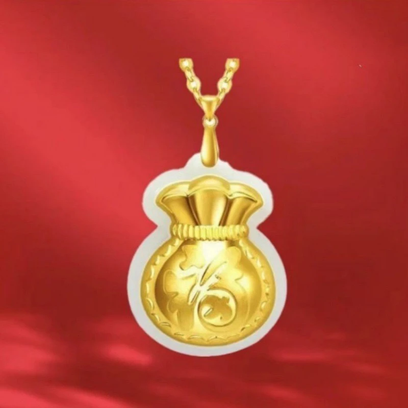 福袋吊坠项链时尚百搭送妈妈