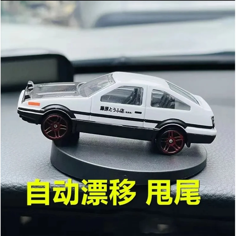 会漂移的ae86中控台摆汽车摆件挂饰AE86漂移车载摆件铝合金车模型