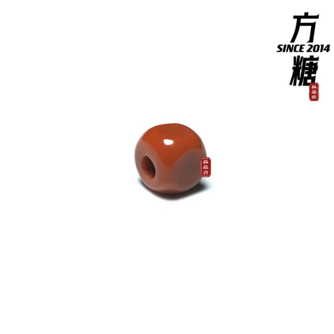 GUPINZHAI·瓦西南红方糖饰品精品珠宝文玩天然纯原矿菩提手串配饰