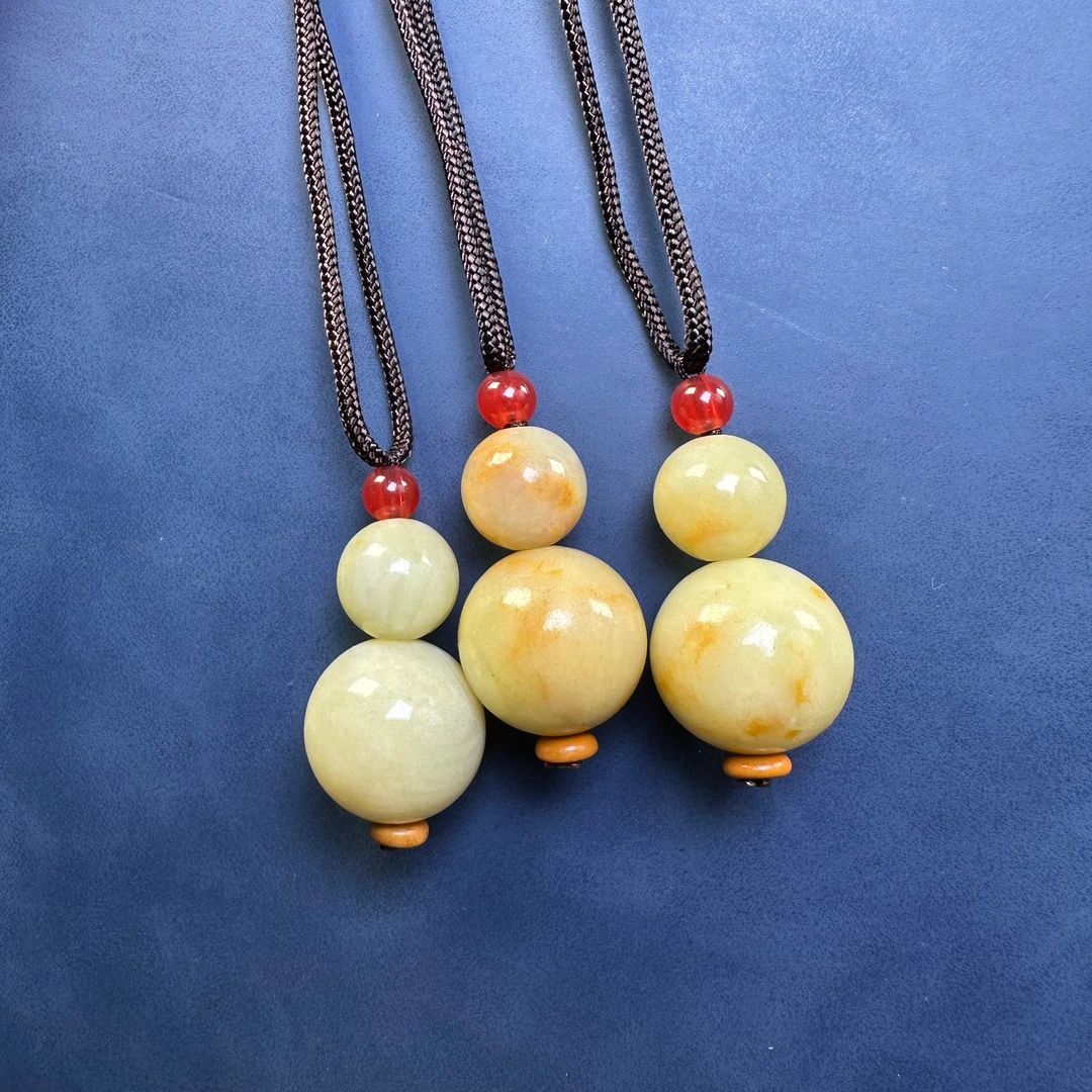 金飘花小葫芦洒金皮葫芦吊坠聚福聚禄招财进宝天然颜色多样无优化