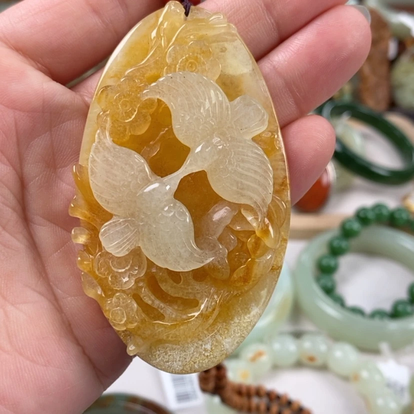 【闪购商品】岫玉精品挂件未镶嵌