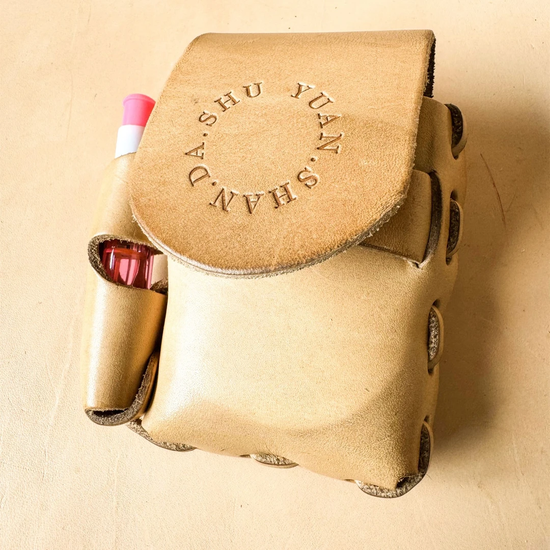 阿美咔叽ins个性工装风腰包韩版休闲真皮多功能