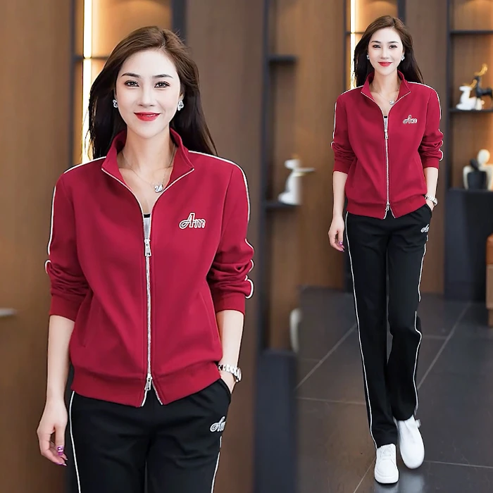 休闲运动套装女装2025春秋季新款宽松显瘦洋气减龄时尚韩版两件套